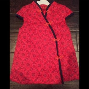 24-36month Girl Chinese New Year top/dress